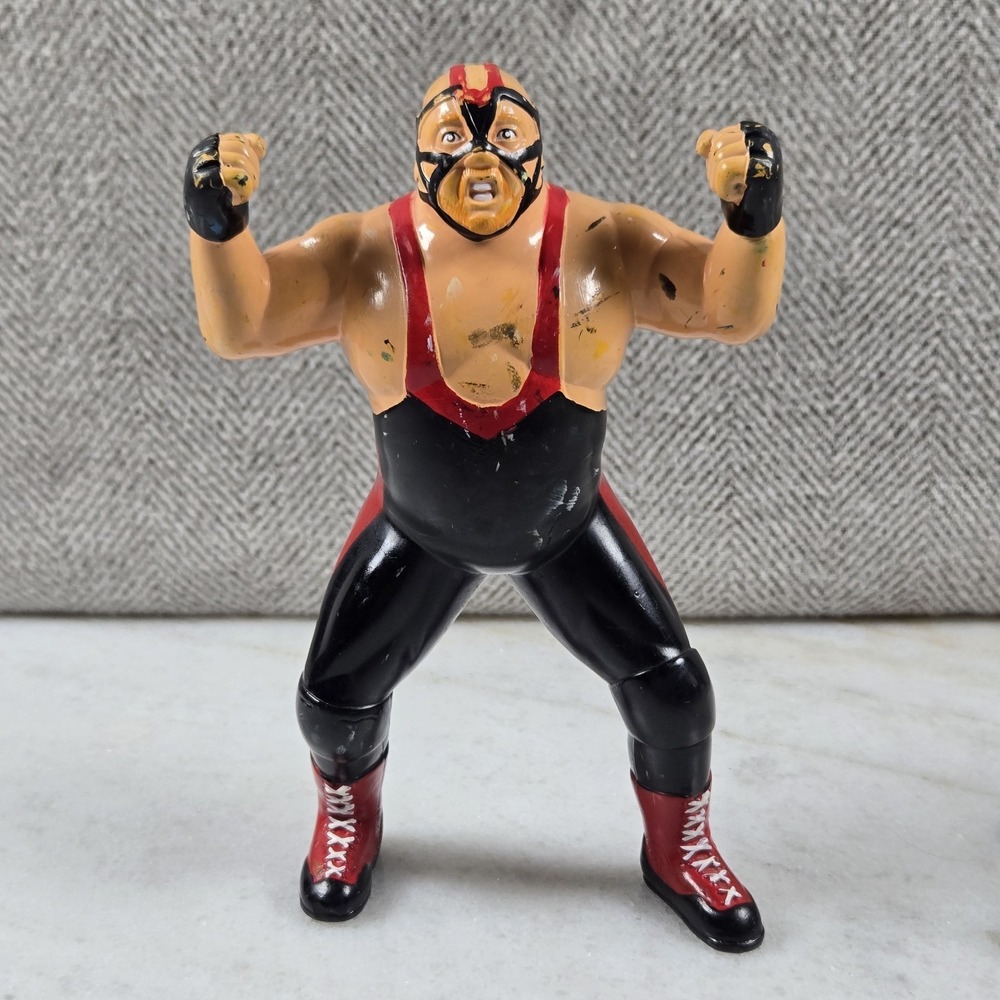 Vintage 90s WCW Galoob Vader 7"‎ Action Figure - Big Van Vader (Leon White)